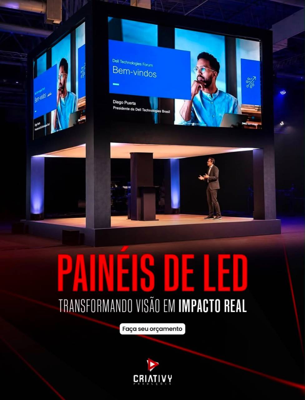 Painel de LED 4